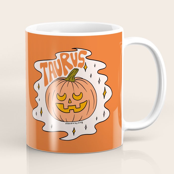 Taurus Jack O Lantern Coffee Mug Gallery Image 1