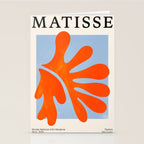 Red Coral Leaf: Matisse Paper Cutouts II Stationery Card Gallery Image 2
