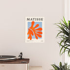 Red Coral Leaf: Matisse Paper Cutouts II Poster Gallery Image 2