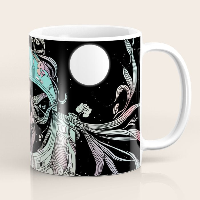 Life is Invading My Space Coffee Mug Gallery Image 1