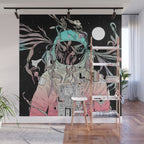 Life is Invading My Space Wall Mural Gallery Image 1