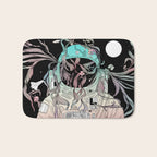 Life is Invading My Space Bath Mat Gallery Image 1