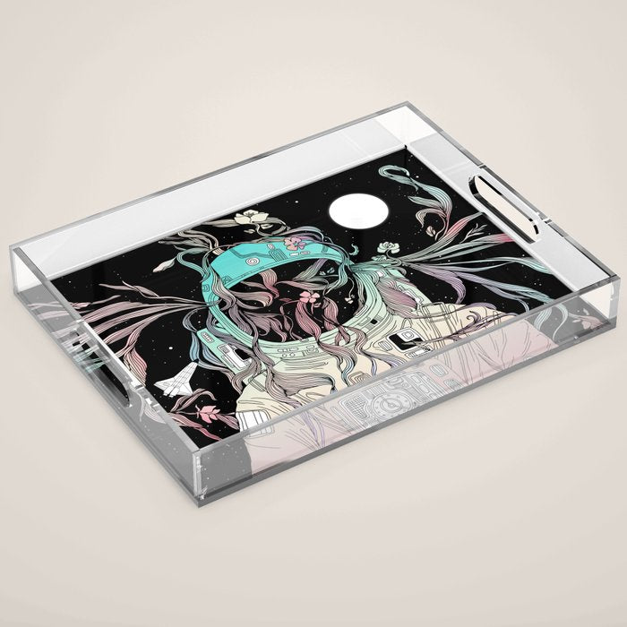 Life is Invading My Space Acrylic Tray Gallery Image 1