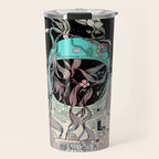 Life is Invading My Space Travel Mug Gallery Image 1