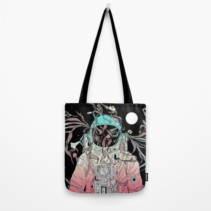 Life is Invading My Space Tote Bag Gallery Image 2