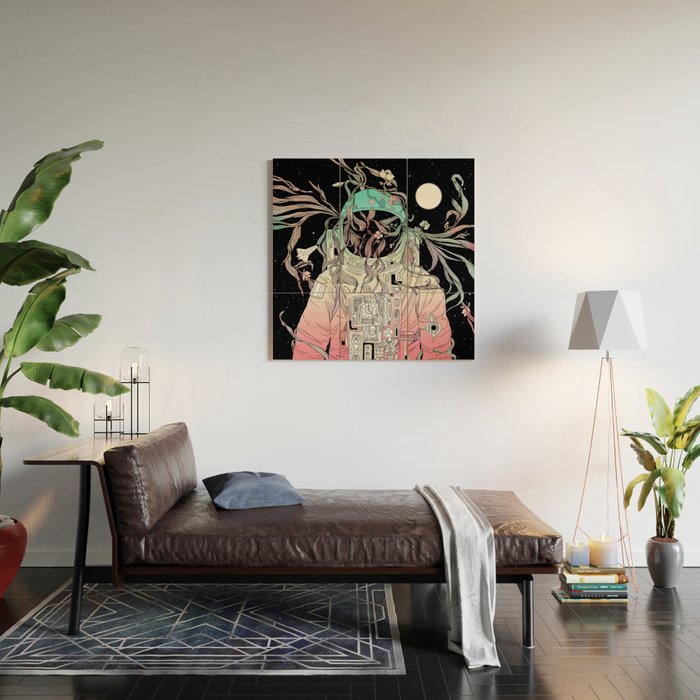 Life is Invading My Space Wood Wall Art Gallery Image 2