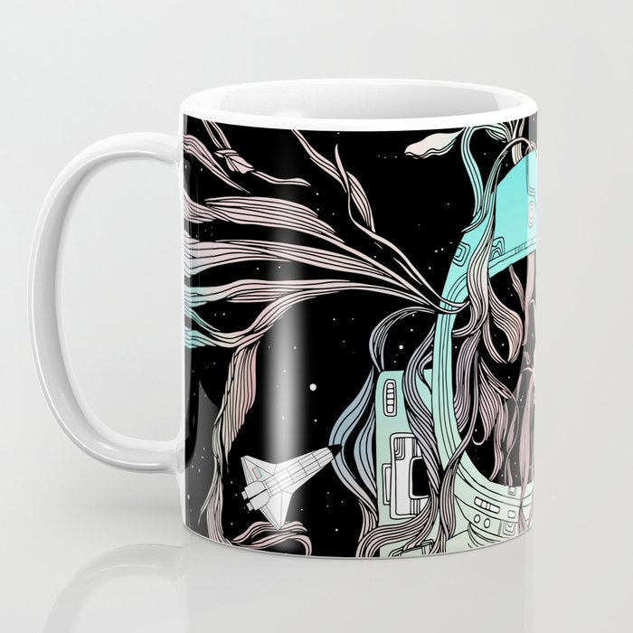 Life is Invading My Space Coffee Mug Gallery Image 3