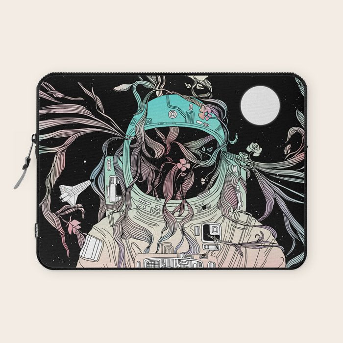 Life is Invading My Space Laptop Sleeve Gallery Image 1
