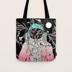 Life is Invading My Space Tote Bag Gallery Image 1