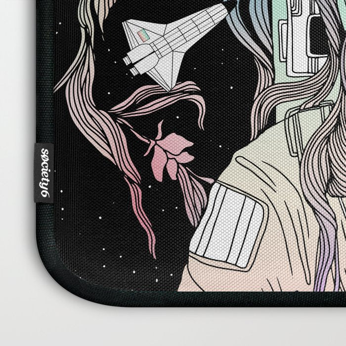 Life is Invading My Space Laptop Sleeve Gallery Image 3