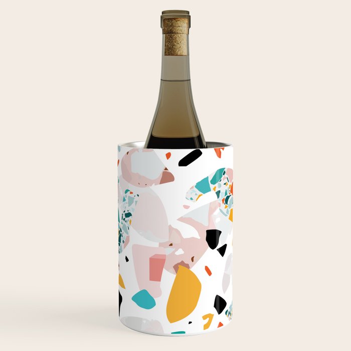 Mixed Mess I. / Collage, Terrazzo, Colorful Wine Chiller Gallery Image 1