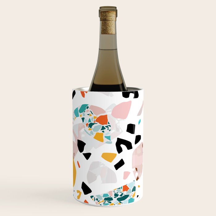 Mixed Mess I. / Collage, Terrazzo, Colorful Wine Chiller Gallery Image 3