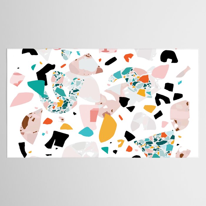 Mixed Mess I. / Collage, Terrazzo, Colorful Tablecloth Gallery Image 2
