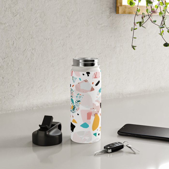Mixed Mess I. / Collage, Terrazzo, Colorful Water Bottle Gallery Image 5