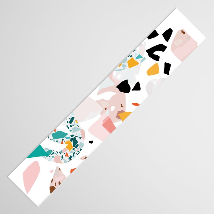 Mixed Mess I. / Collage, Terrazzo, Colorful Table Runner Gallery Image 3