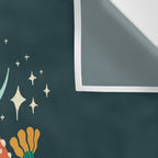 Moonlight Flower Frogs and Mushroom Wall Tapestry Gallery Image 3
