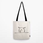 Confused cat meme drawing Tote Bag Gallery Image 2