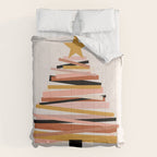 Ribbon Christmas Tree - neutrals Comforter Gallery Image 6