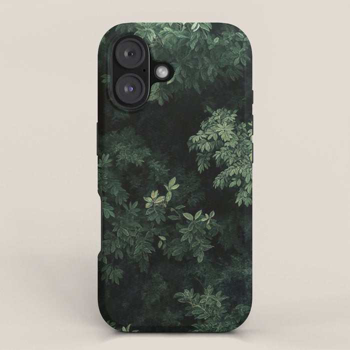 Wabi Sabi Art Japandi Wall Art Maximalist Decor for Living Room Sage Green Japanese Wall Art Gift iPhone Case Gallery Image 1