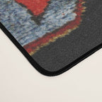 Antique Caucasian Rug With Abstract Animals Print Desk Mat Gallery Image 4
