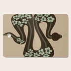 wild and free green anaconda  Cutting Board Gallery Image 1