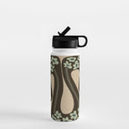 wild and free green anaconda  Water Bottle Gallery Image 1