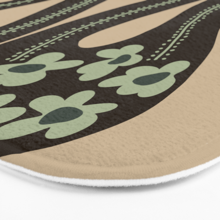 wild and free green anaconda  Bath Mat Gallery Image 3