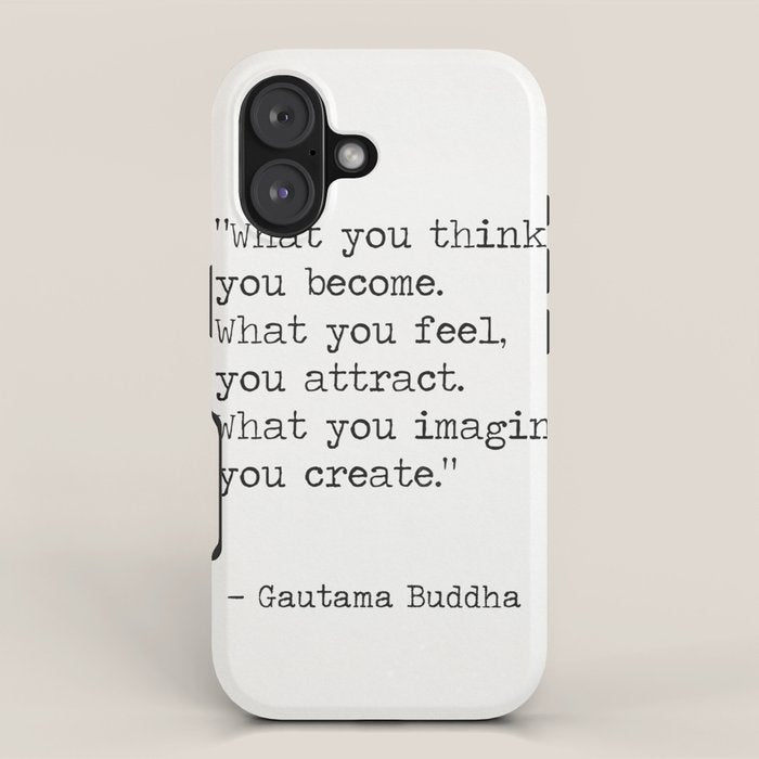 Buddha quote 5 iPhone Case Gallery Image 1