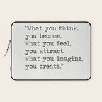 Buddha quote 5 Laptop Sleeve Gallery Image 1