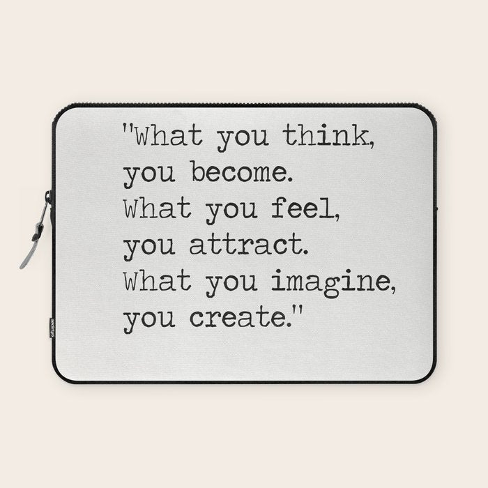 Buddha quote 5 Laptop Sleeve Gallery Image 1