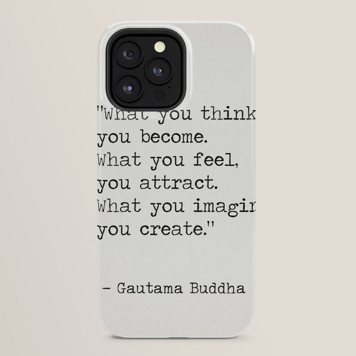 Buddha quote 5 iPhone Case Gallery Image 24
