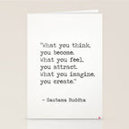 Buddha quote 5 Stationery Card Gallery Image 2