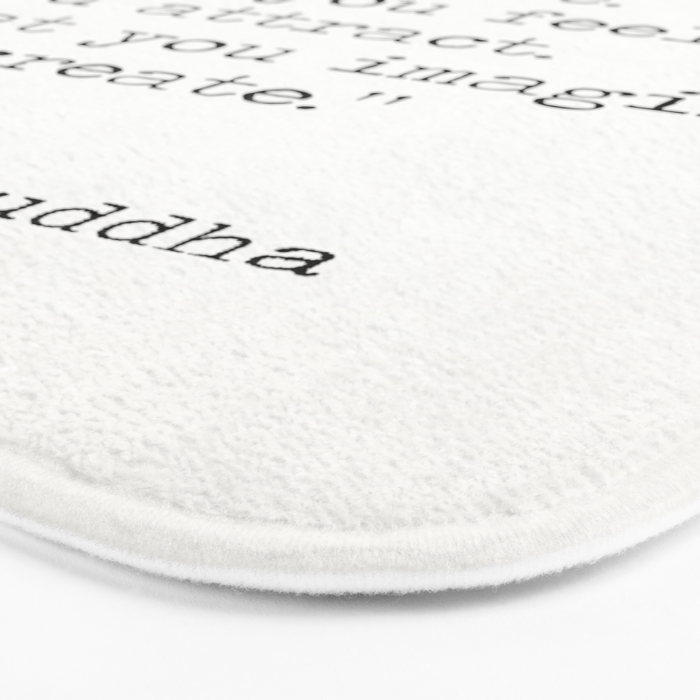 Buddha quote 5 Bath Mat Gallery Image 3