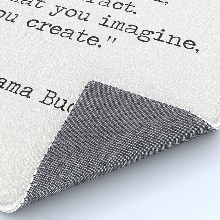 Buddha quote 5 Rug Gallery Image 4