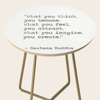 Buddha quote 5 Side Table Gallery Image 2