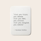 Buddha quote 5 Bath Mat Gallery Image 1