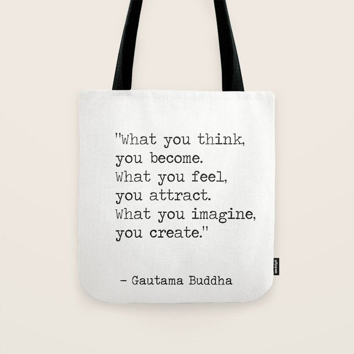 Buddha quote 5 Tote Bag Gallery Image 1