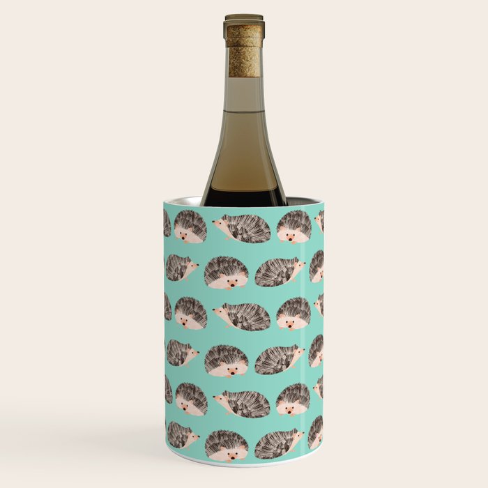 Hedgehog Turquoise Wine Chiller Gallery Image 1