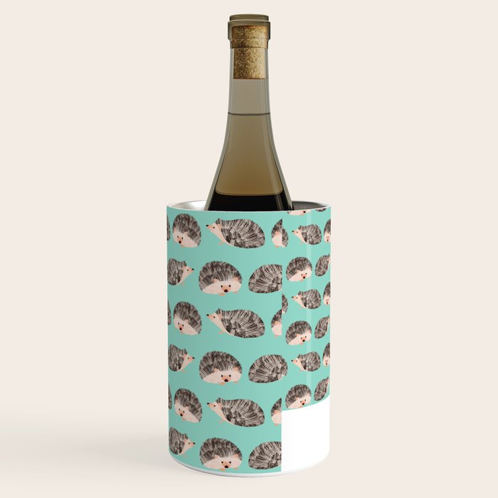 Hedgehog Turquoise Wine Chiller Gallery Image 3