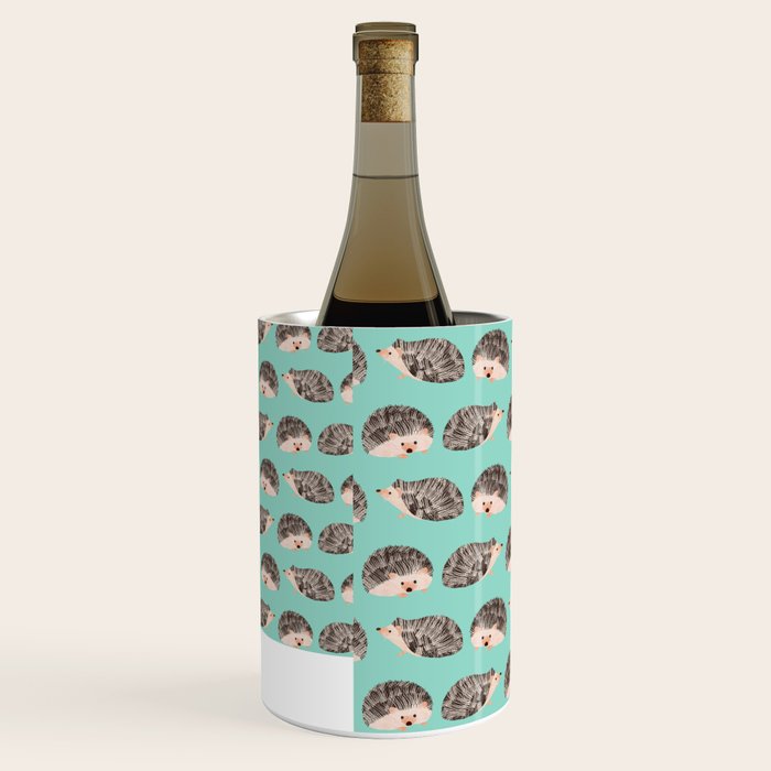 Hedgehog Turquoise Wine Chiller Gallery Image 2