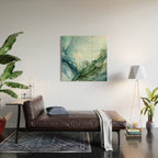Nature Landscape Inspired Abstract Flow Painting 2 Wood Wall Art Gallery Image 2