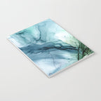 Nature Landscape Inspired Abstract Flow Painting 2 Notebook Gallery Image 3