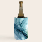 Nature Landscape Inspired Abstract Flow Painting 2 Wine Chiller Gallery Image 2