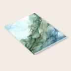Nature Landscape Inspired Abstract Flow Painting 2 Notebook Gallery Image 2
