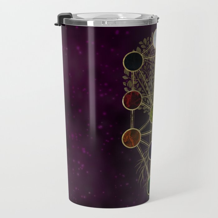 Kabbalah The Tree of Life - Etz Hayim Travel Mug Gallery Image 3