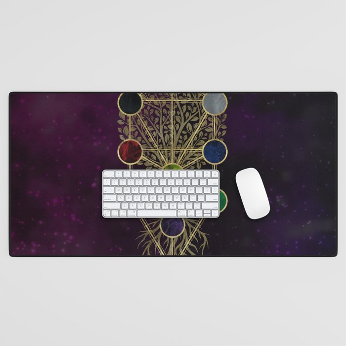 Kabbalah The Tree of Life - Etz Hayim Desk Mat Gallery Image 1