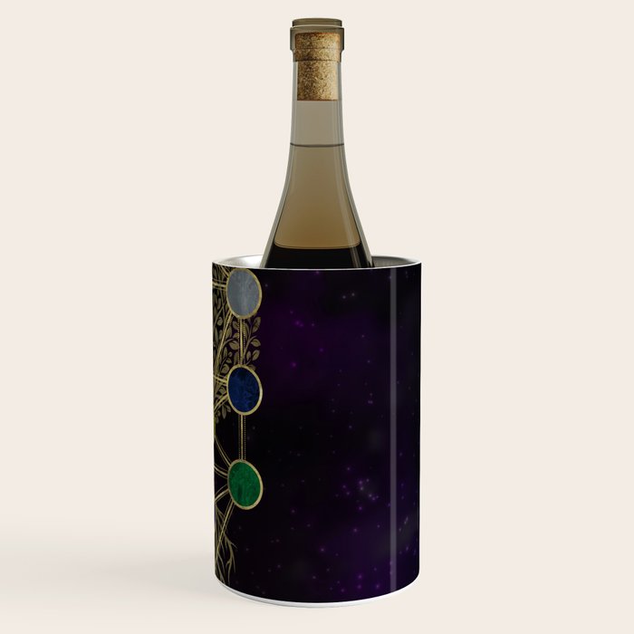 Kabbalah The Tree of Life - Etz Hayim Wine Chiller Gallery Image 3