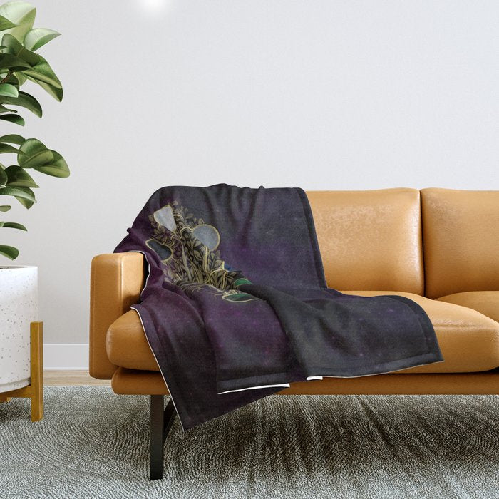 Kabbalah The Tree of Life - Etz Hayim Throw Blanket Gallery Image 1