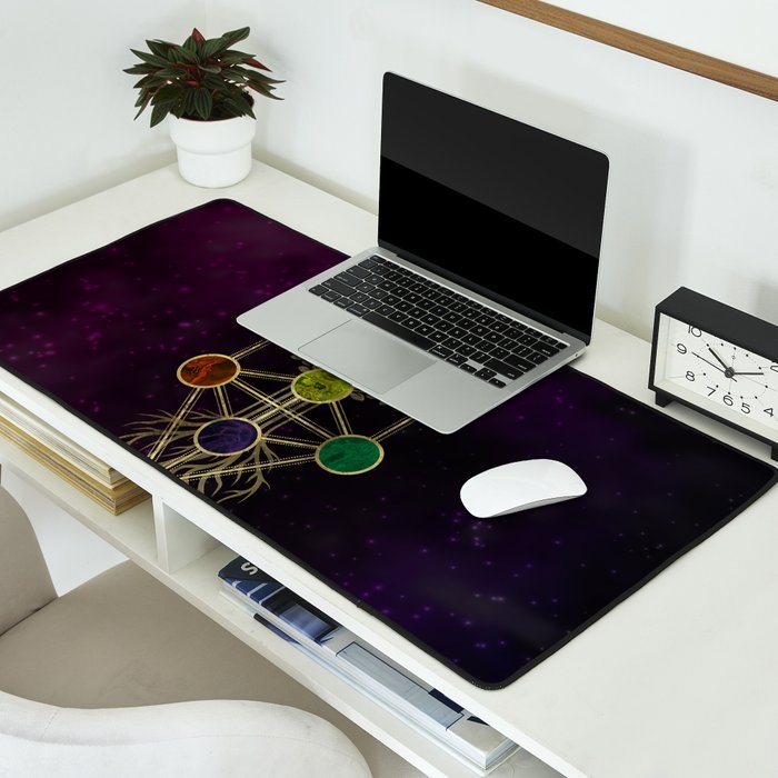 Kabbalah The Tree of Life - Etz Hayim Desk Mat Gallery Image 2