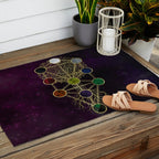 Kabbalah The Tree of Life - Etz Hayim Outdoor Rug Gallery Image 2
